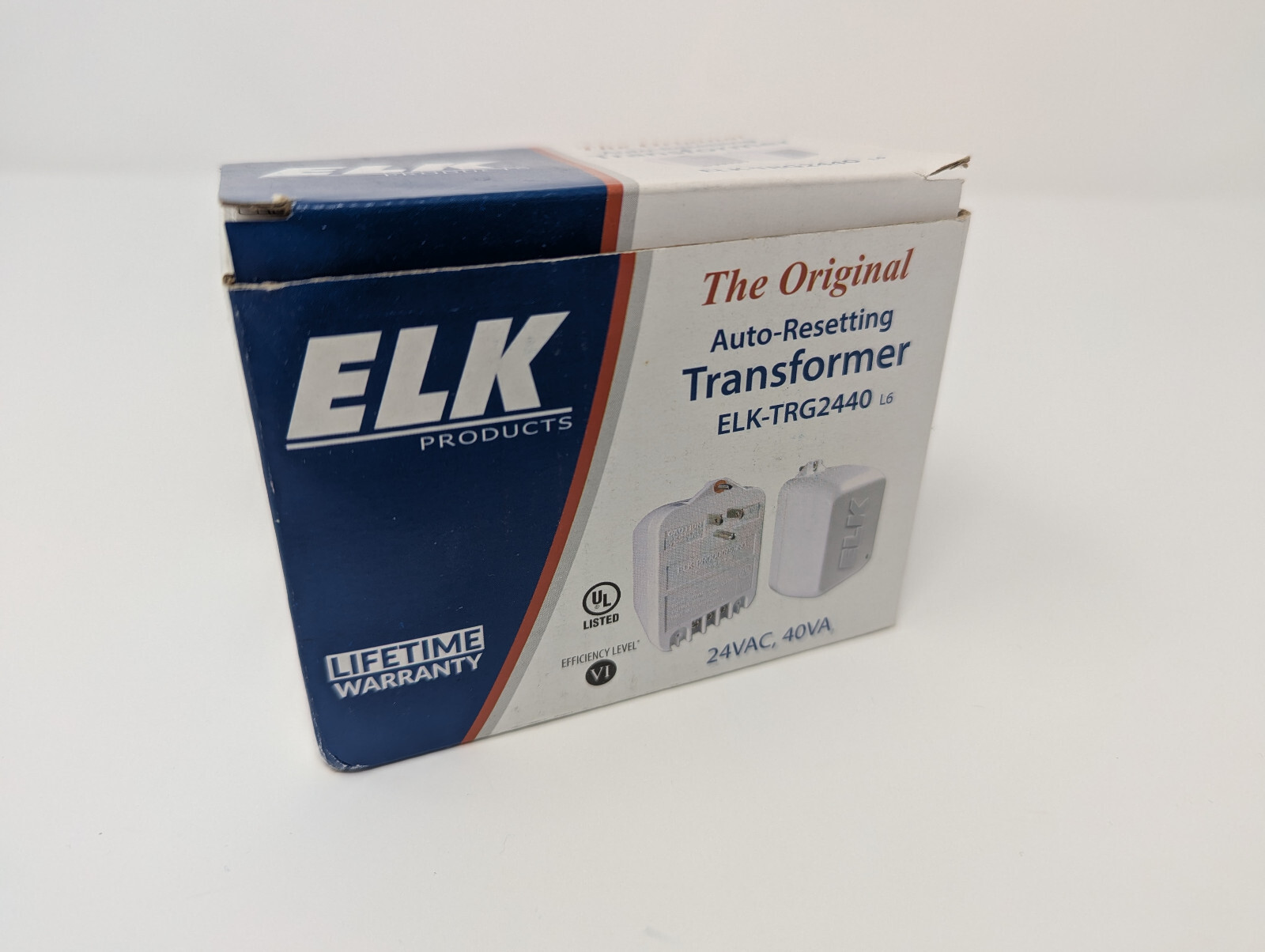 ELK-TRG2440 L6 Auto-Resetting Transformer 24VAC 40VA (NEW IN BOX)