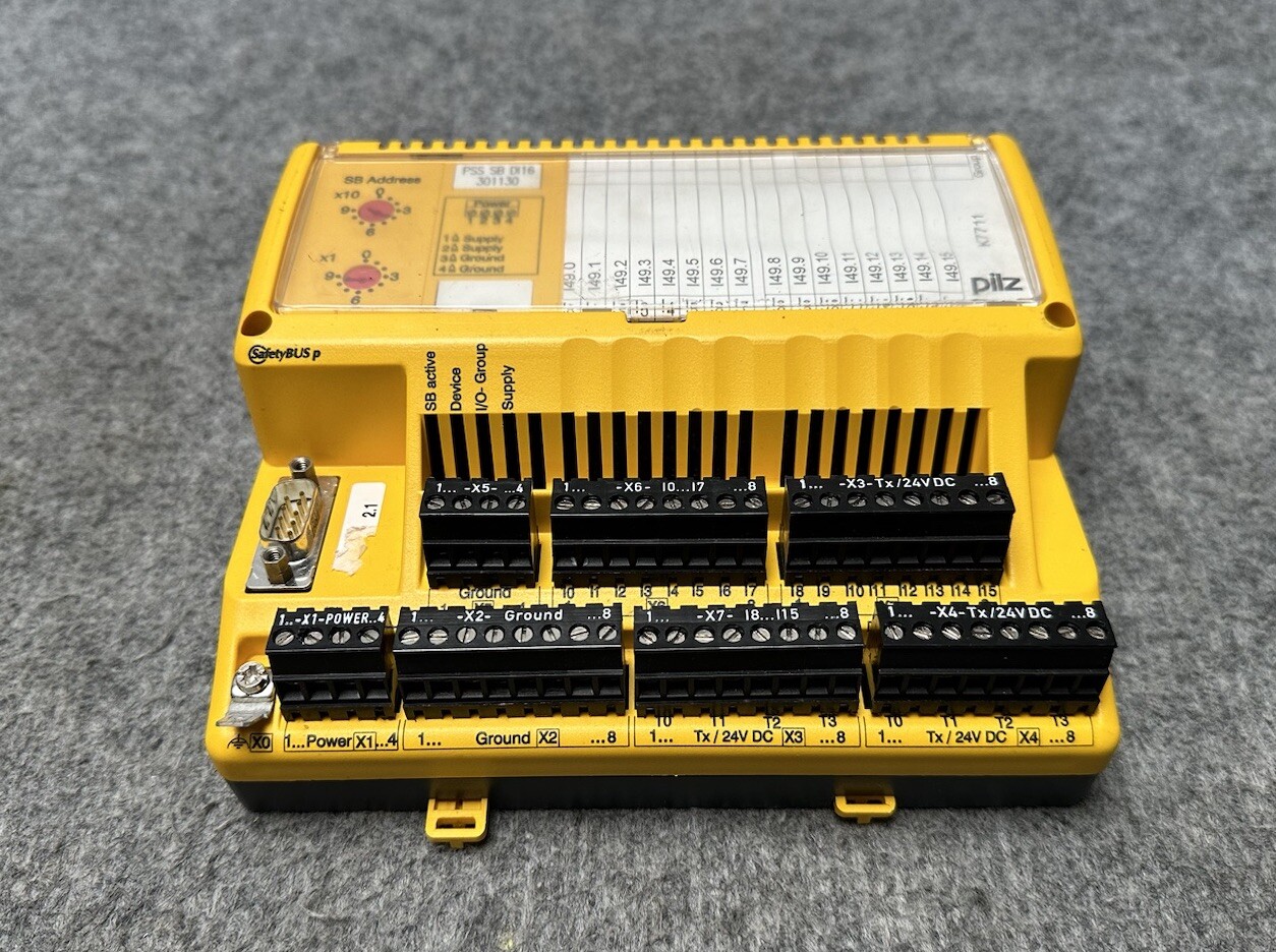 Pilz PSS SB DI16 301130 Vers. No.: 2.1