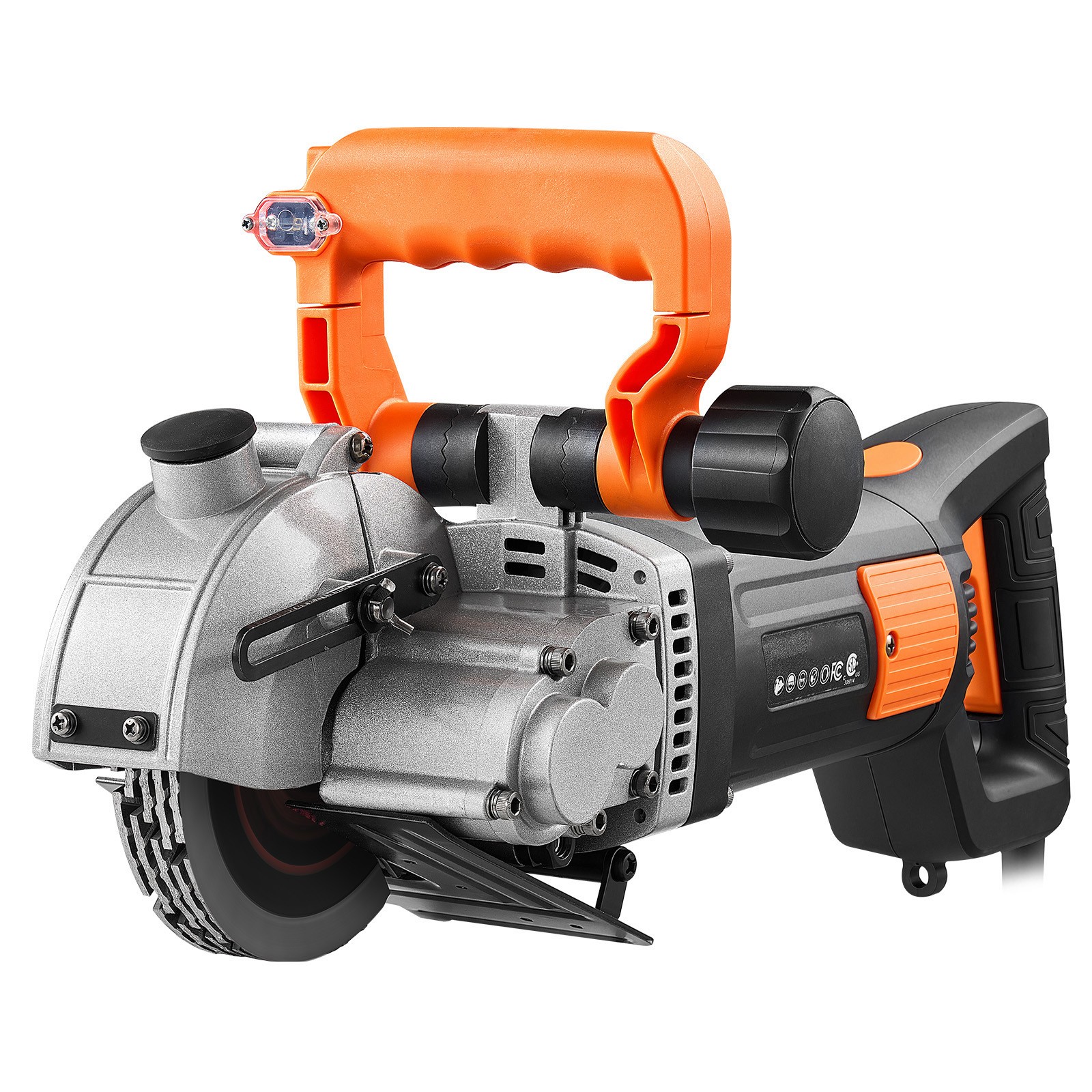 Uimoso Electric Wall Chaser 4800W Groove Cutter Machine with 6800RPM and Guide