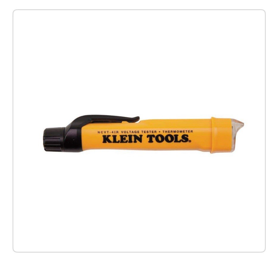 Klein Tools NCVT-41 Non-Contact Voltage Tester with Laser Infrared Thermometer