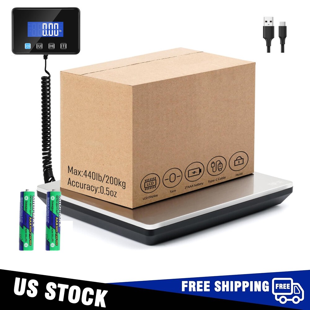 200Kg/440lb Scale Digital Industry Shipping Postal Scale Parcel Weight Scale