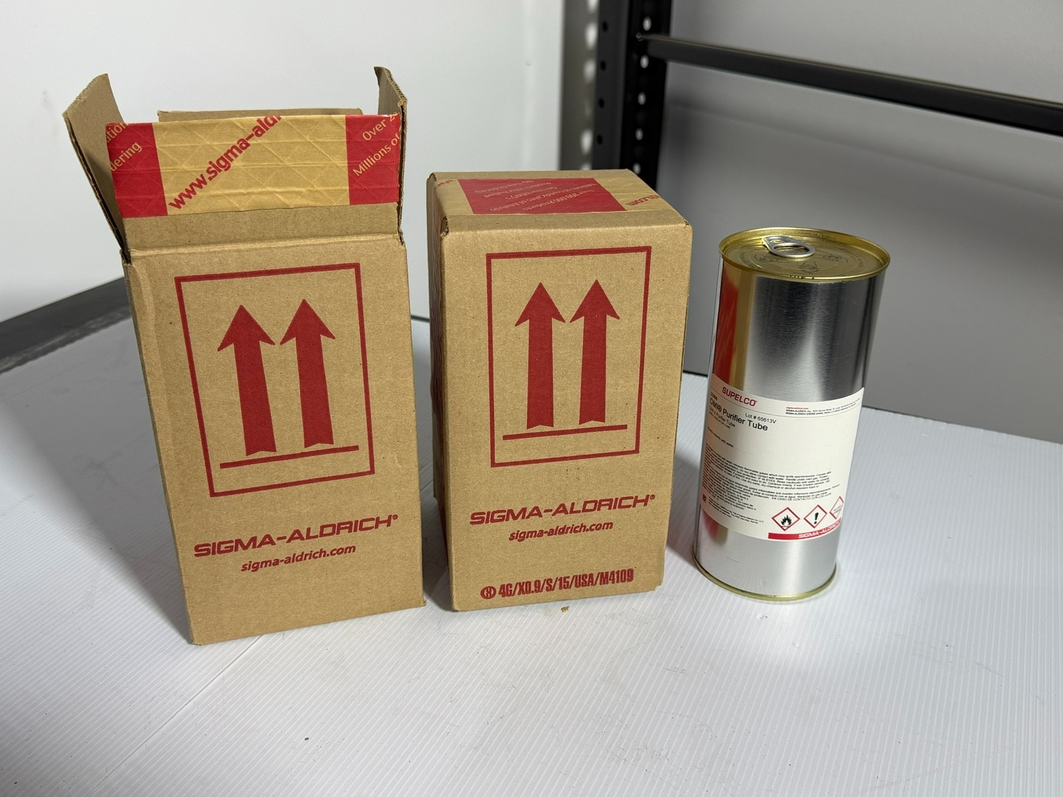 Lot of 3 Supelco 23906 OMI-2 Purifier Tubes Sigma Aldrich NEW Sealed