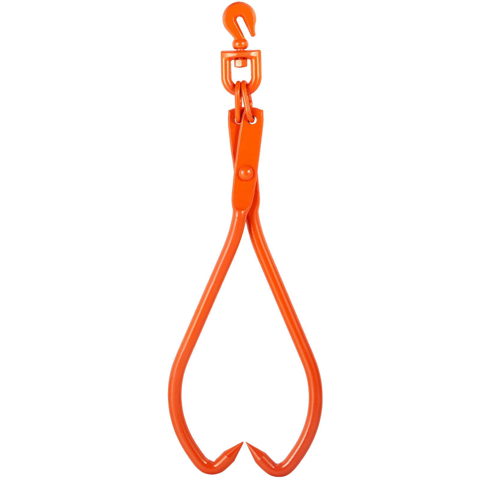 VEVOR Log Skidding Tongs 32 inch 2 Claw Log Lifting Tongs Heavy Duty Rotating
