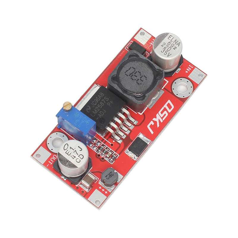 LM2587 DC-DC boost power module 3A 4-34V to 5V-60V adjustable 12V24V to 36V48V