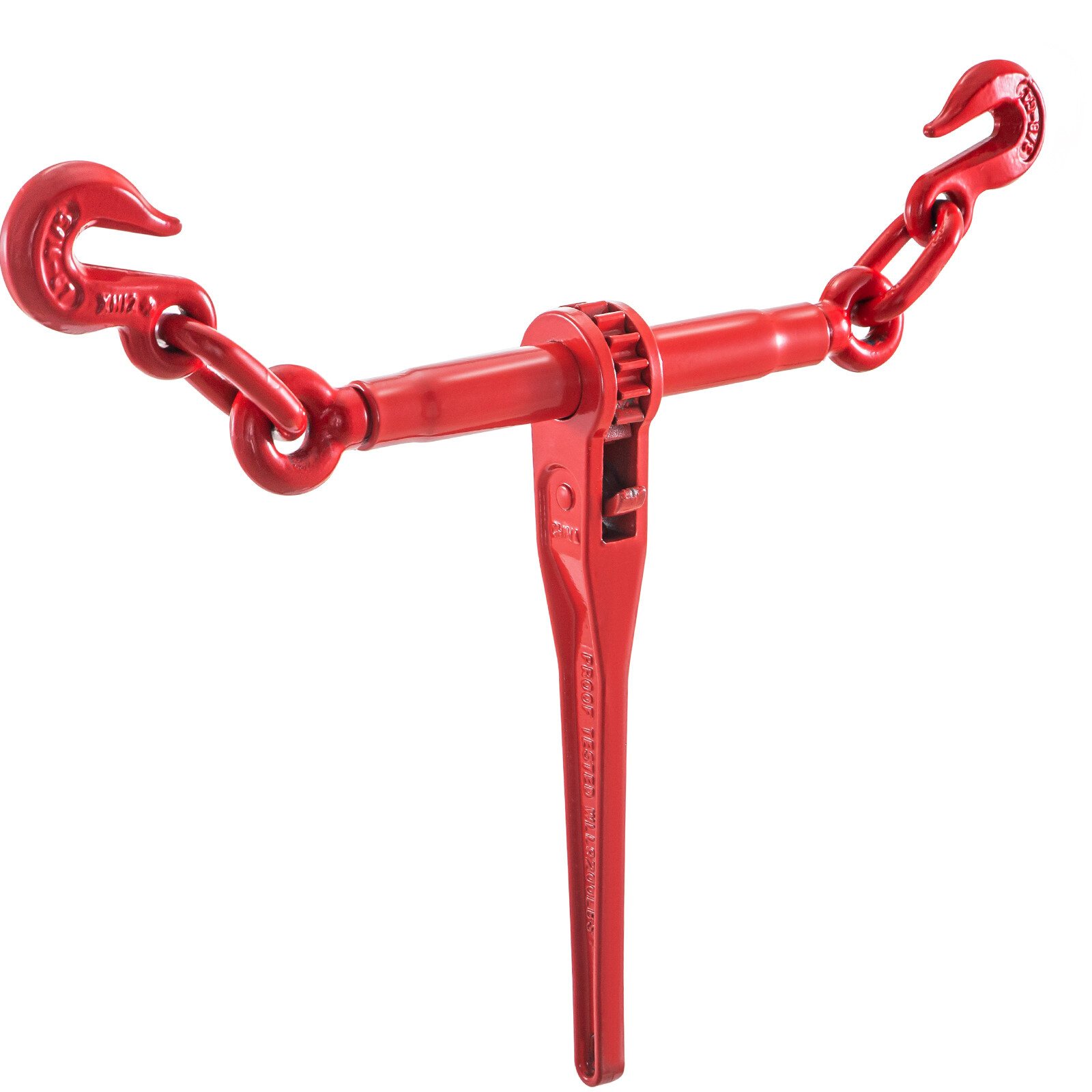VEVOR 5/16″-3/8″ Chain Load Binder Ratchet 6600lbs WLL Chain Hook Tie Down 2PCS