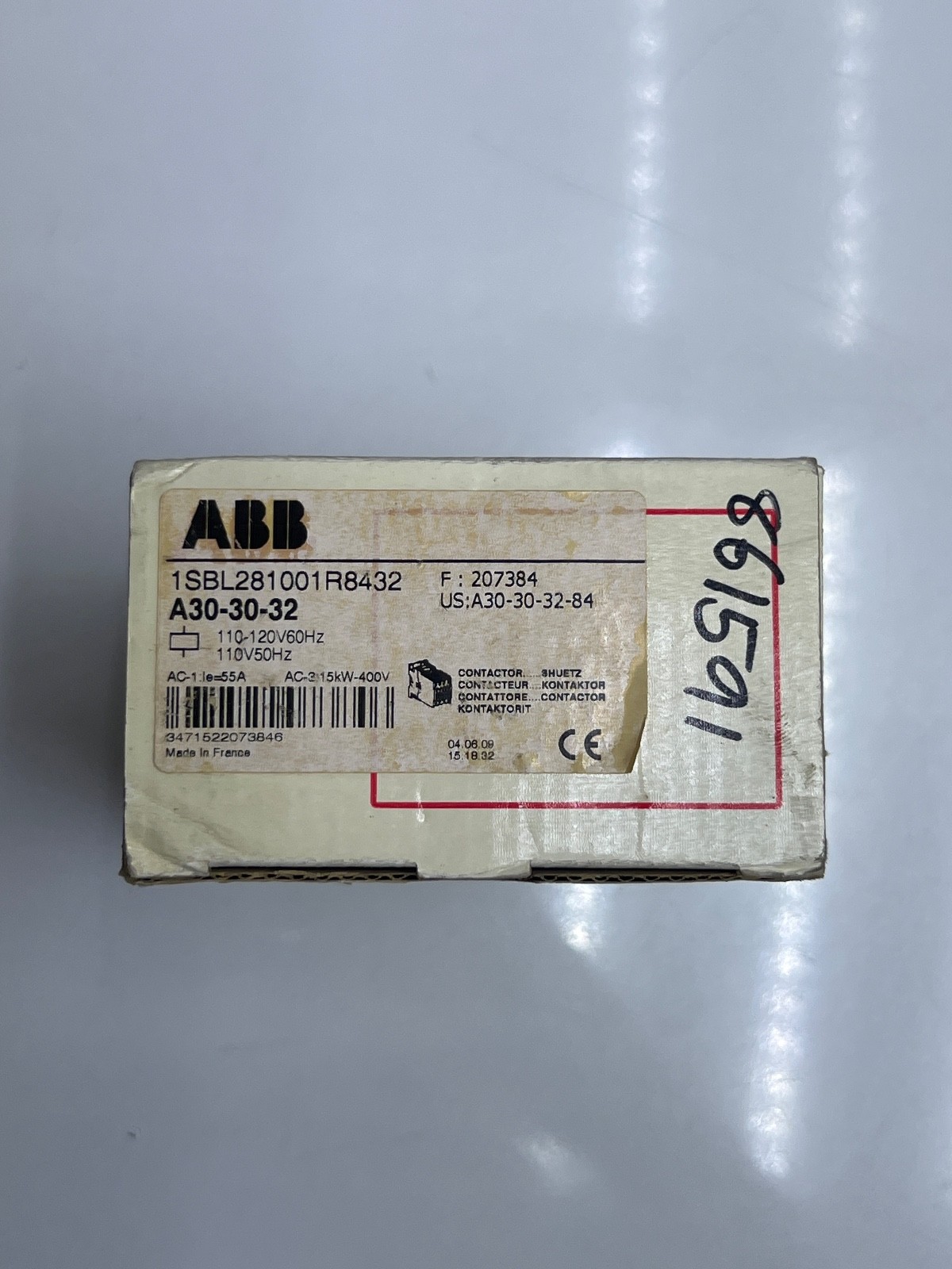 ABB 1SBL281001R8432 contactor (A30-30-32 110V50Hz/110-120V60Hz)