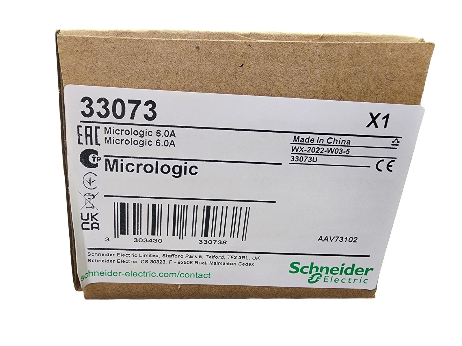 Square D S144A Micrologic 6.0A Trip Unit 600/690V Electronic Breaker Trip Module