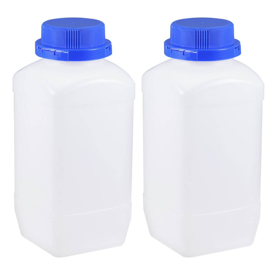 Lab Reagent Bottle Plastic,1500ml Sample Sealing Liquid Storage Container 2X