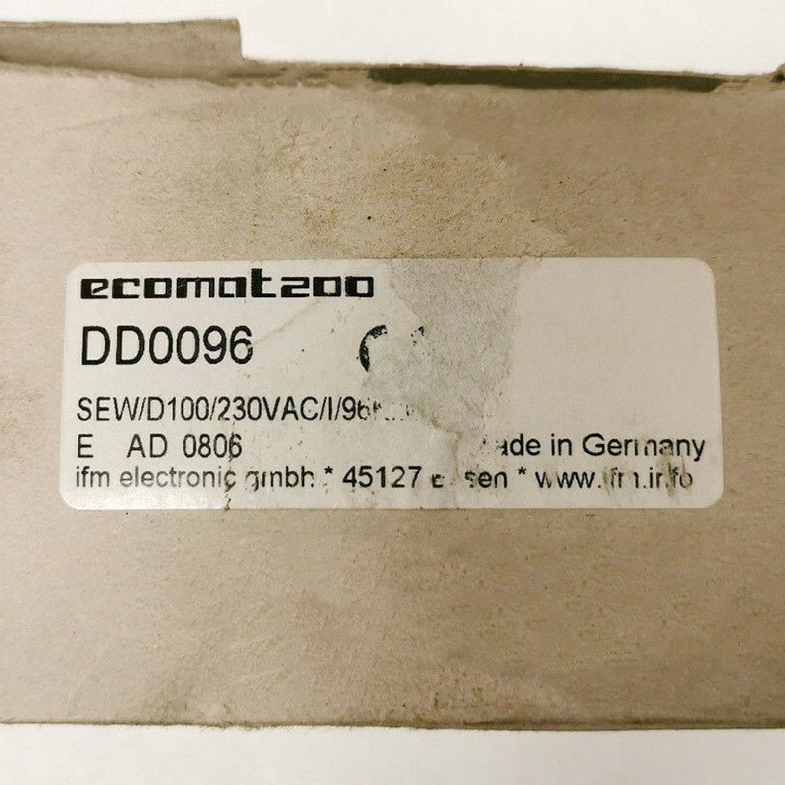 1PCS New IFM DD0096 Controller In Box Free Shipping#QW