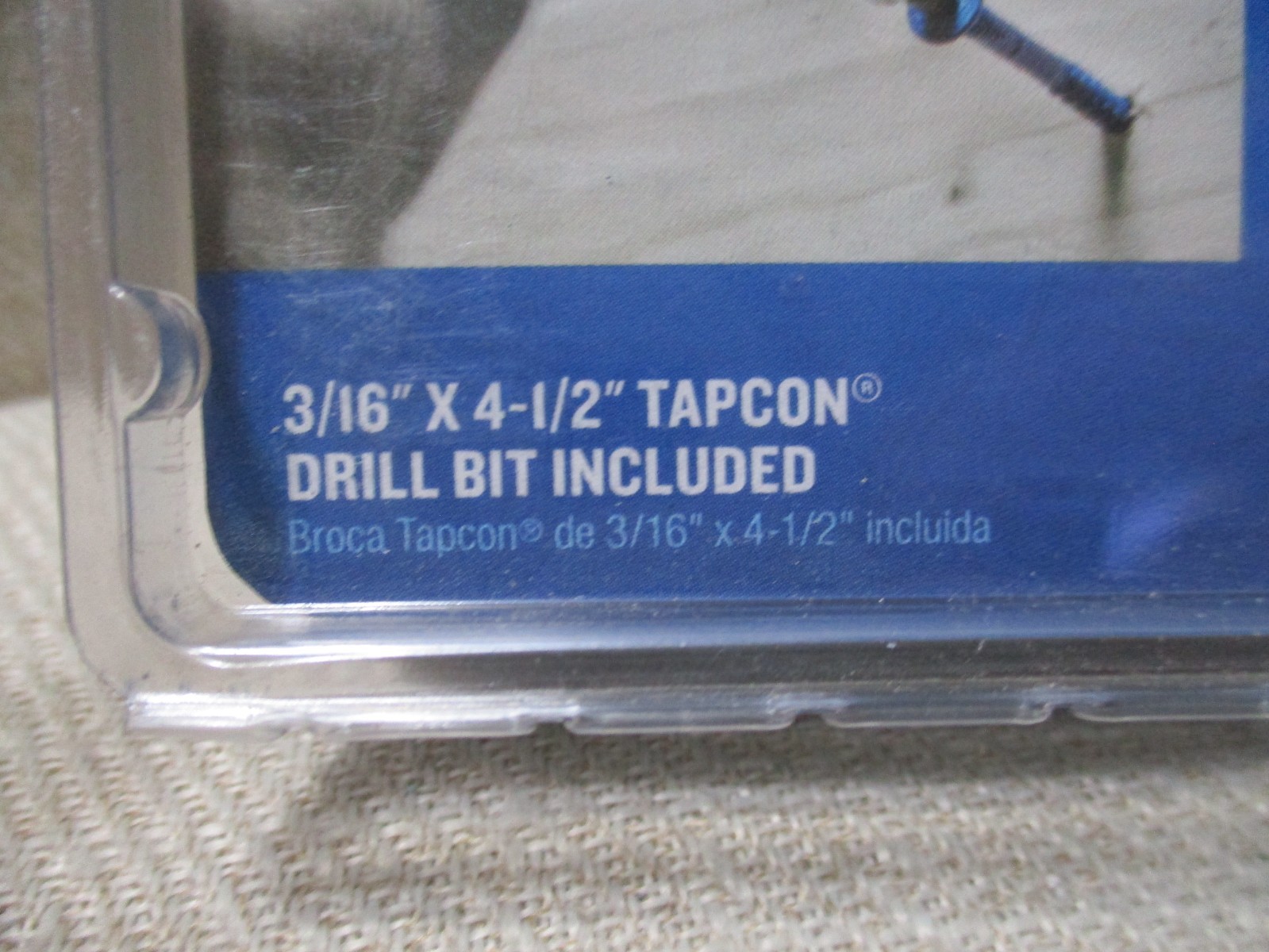 Tapcon 1/4″ x 2-3/4″ Concrete Screws 75 Count Drill Bit & T-30 Bit Included New