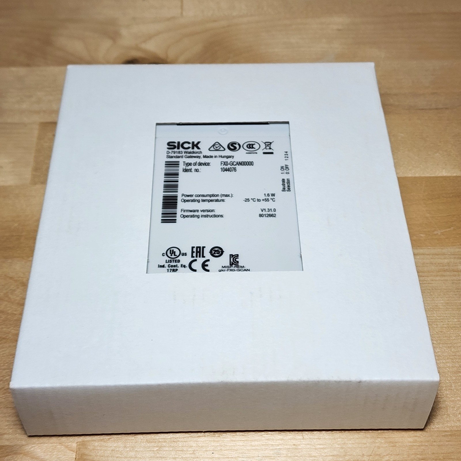 Sick 1044076 FX0-GCAN00000 CANopen Gateway Safety Controller