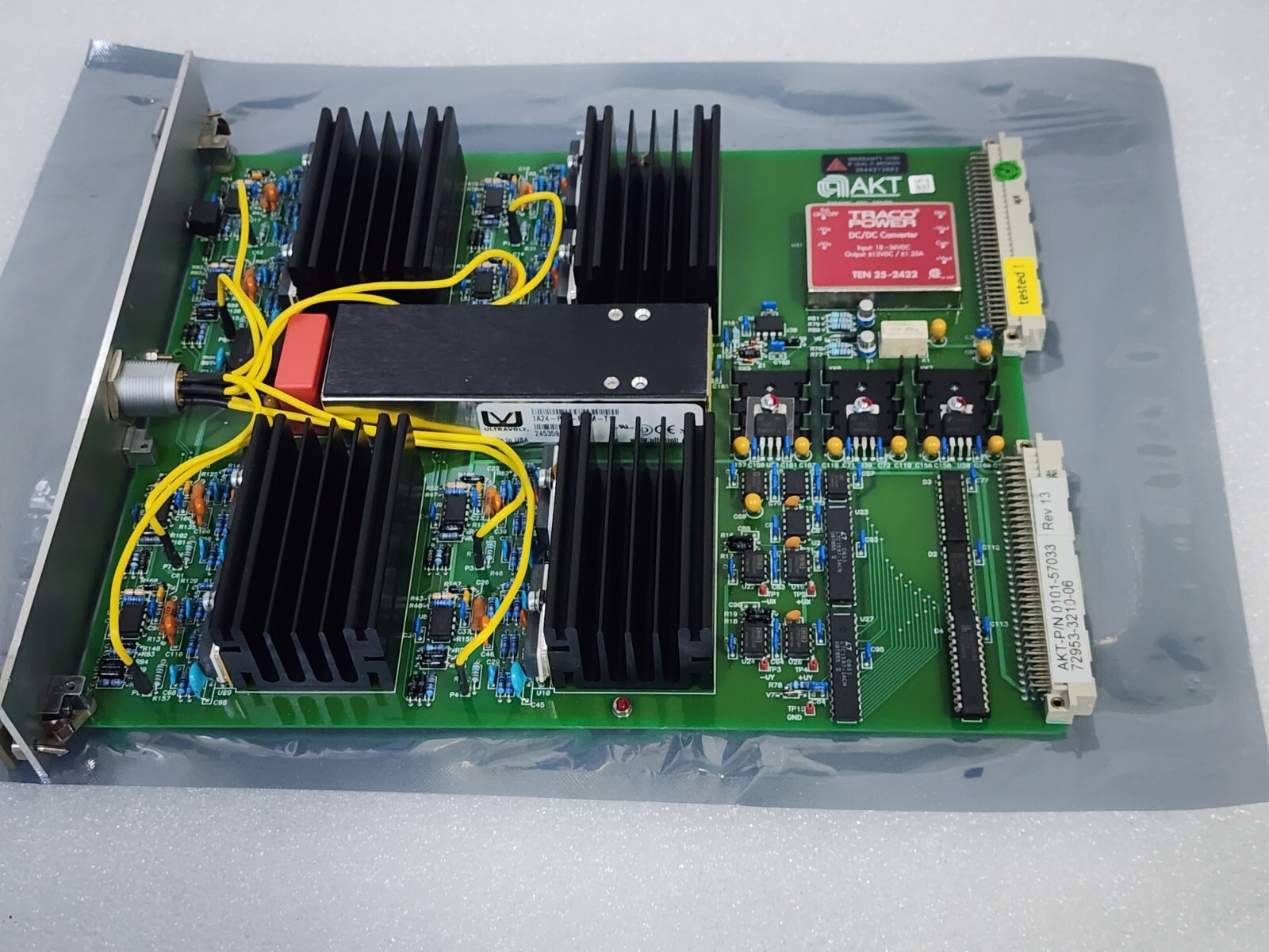 AMAT AKT DYNAMIC-SEC-DRIVER BOARD 0101-57033 REV:13 FREE SHIP