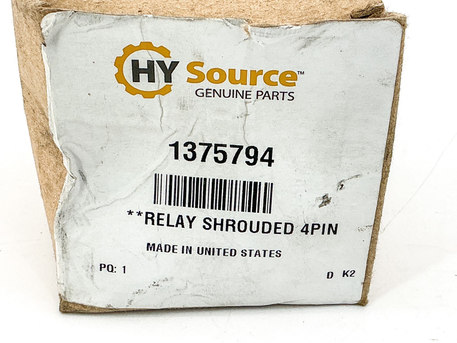 New Hysource Song Chuan 1375794 Shrouded 4Pin Relay 12-14V 50A 896H-1AH-D1SW-R1