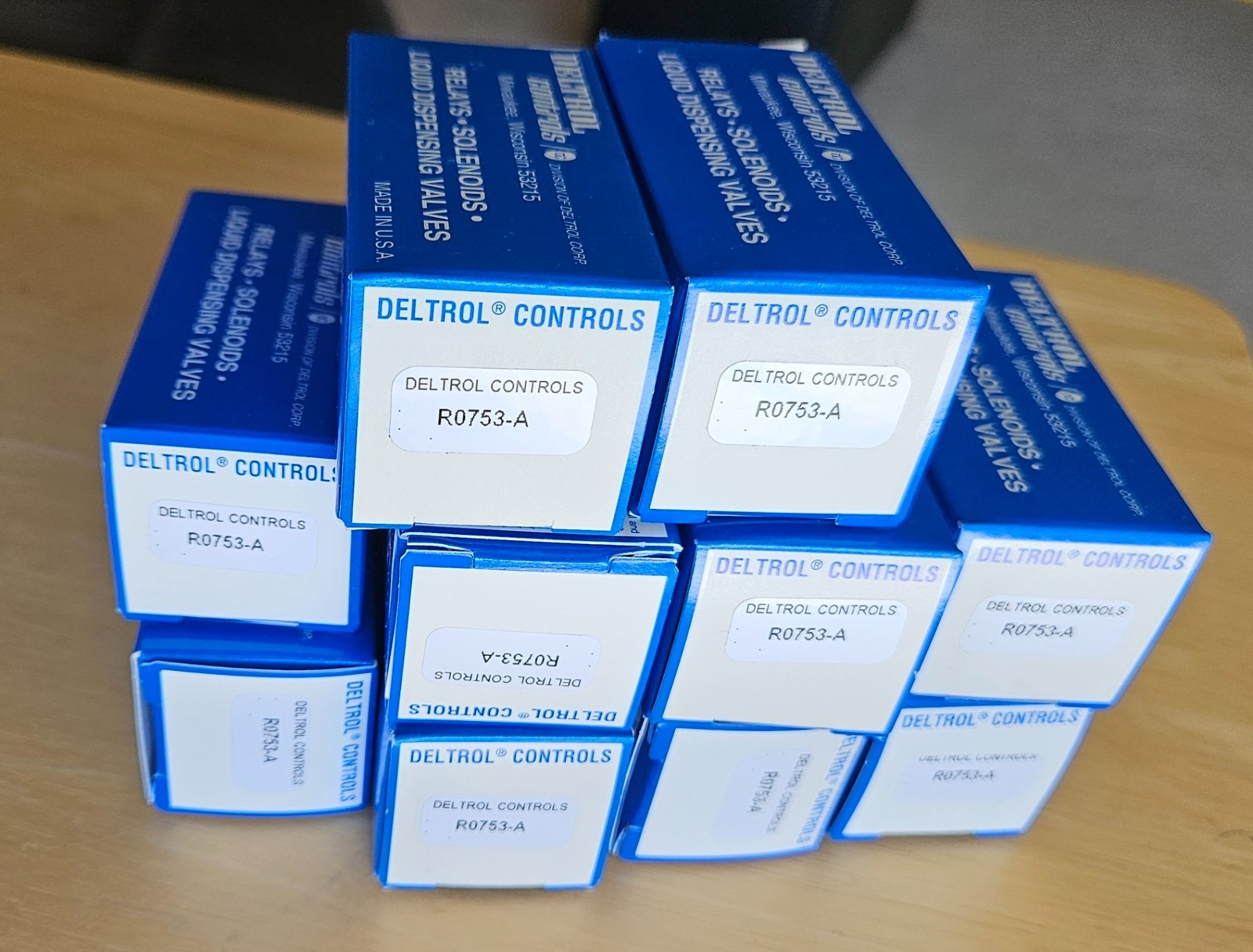 Deltrol 20546-82 General Purpose Relay, 166F, DPDT, 13A, 24VAC