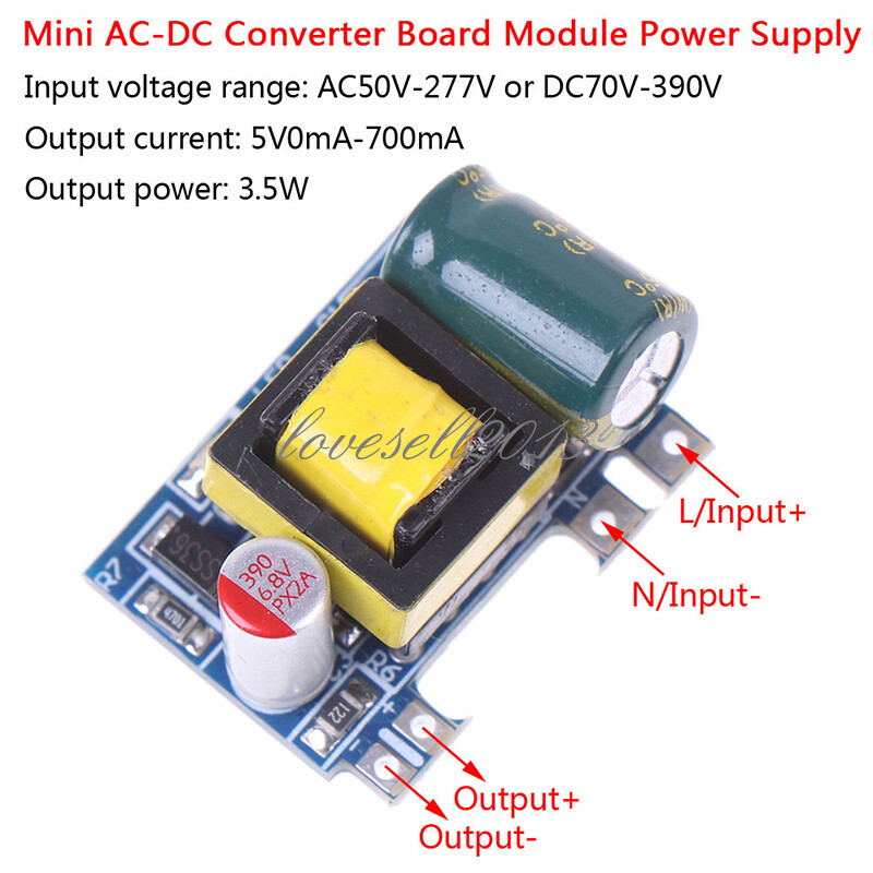 AC-DC 110V 120V 220V 230V To 5V 12V Converter Board Module Power Supply Mini