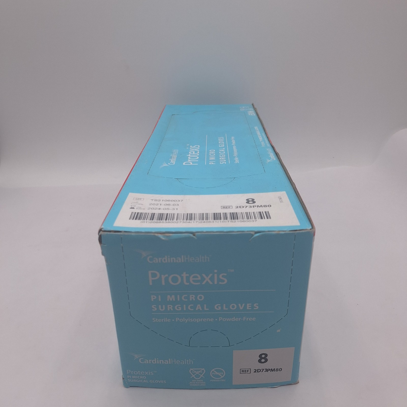 Cardinal Health Protexis PI Micro Surgical Gloves 50 ct. | Size 8 | Exp: 05-24