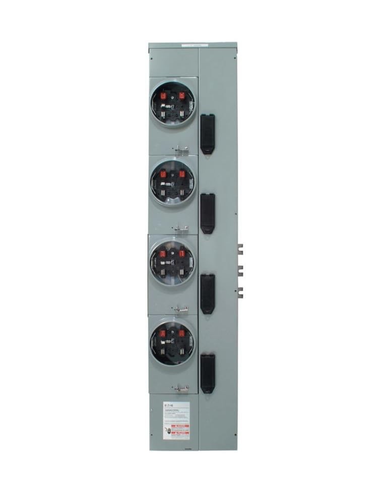 EATON 3MM420RRL 5-Jaw Group/Multiple Metering Meter Stack Module, 120/208 VAC,