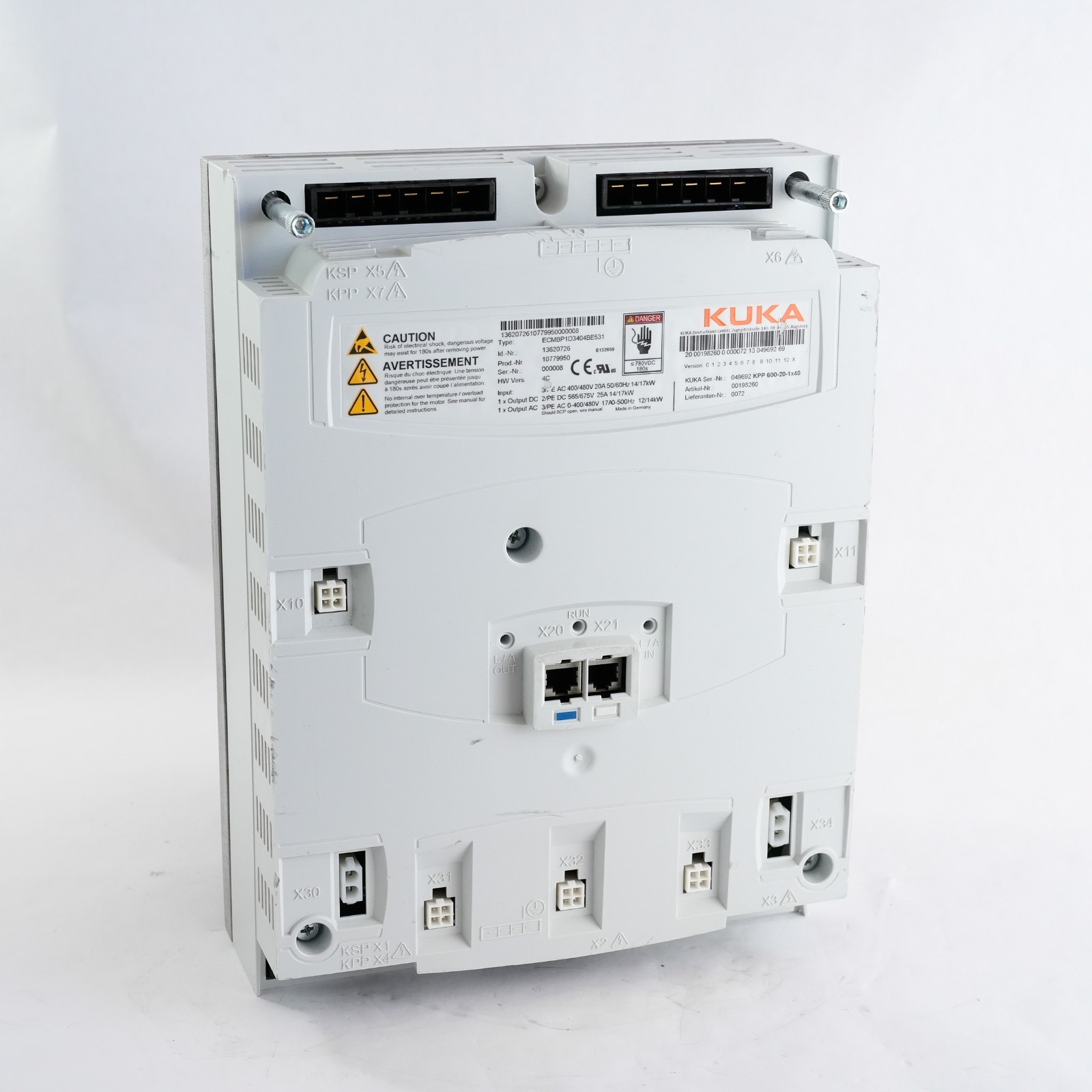 KUKA ECMBP1D3404BE531 / 049692 KPP 600-20-1×40 Power Pack Drive