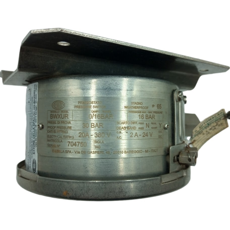 Interruptor Pressão Ettore Cella Wika BWXUR 5.5KG/CM² 16BAR