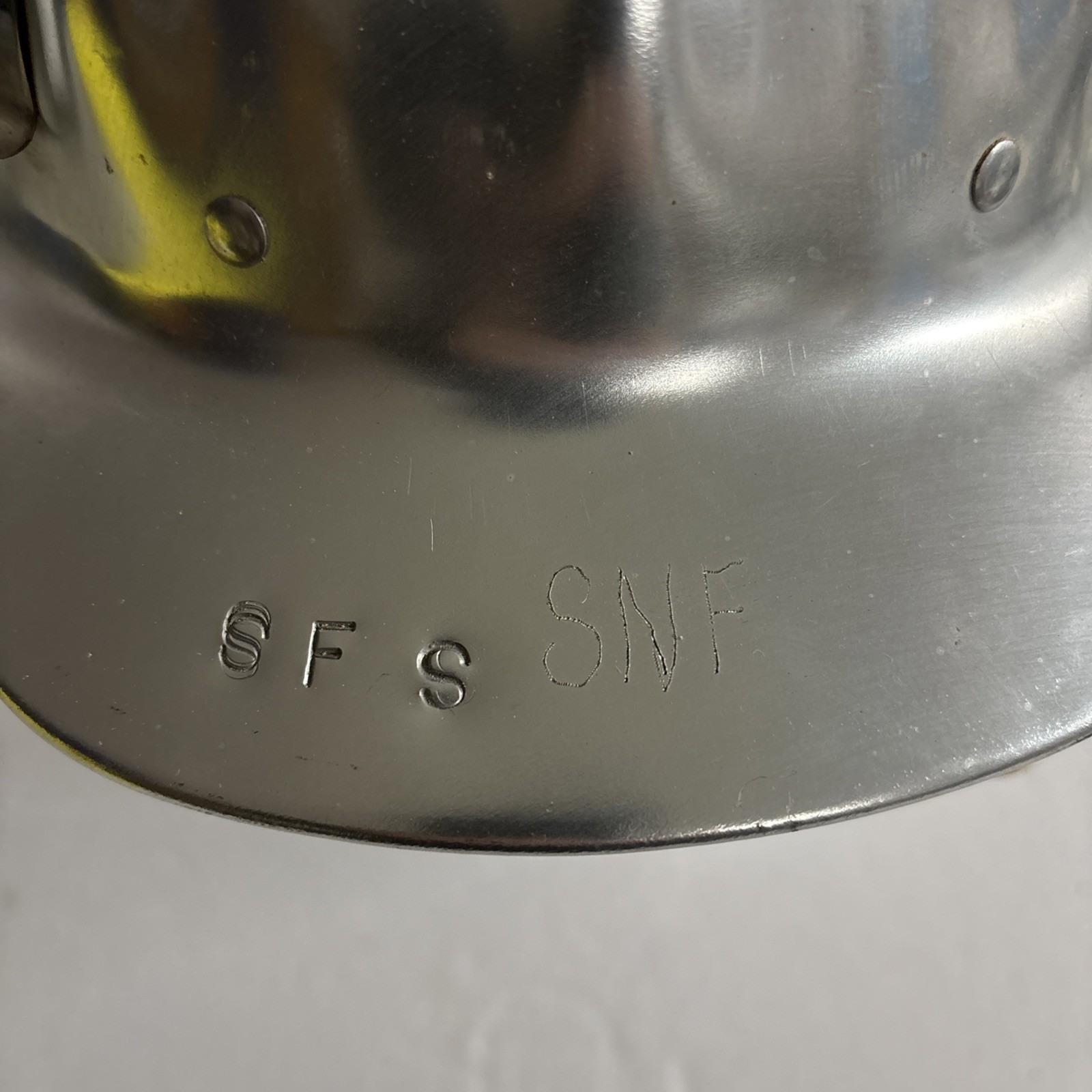 Vintage Hard Hat – SuperLite Fibre Metal – US FOREST SERVICE Salmon National For