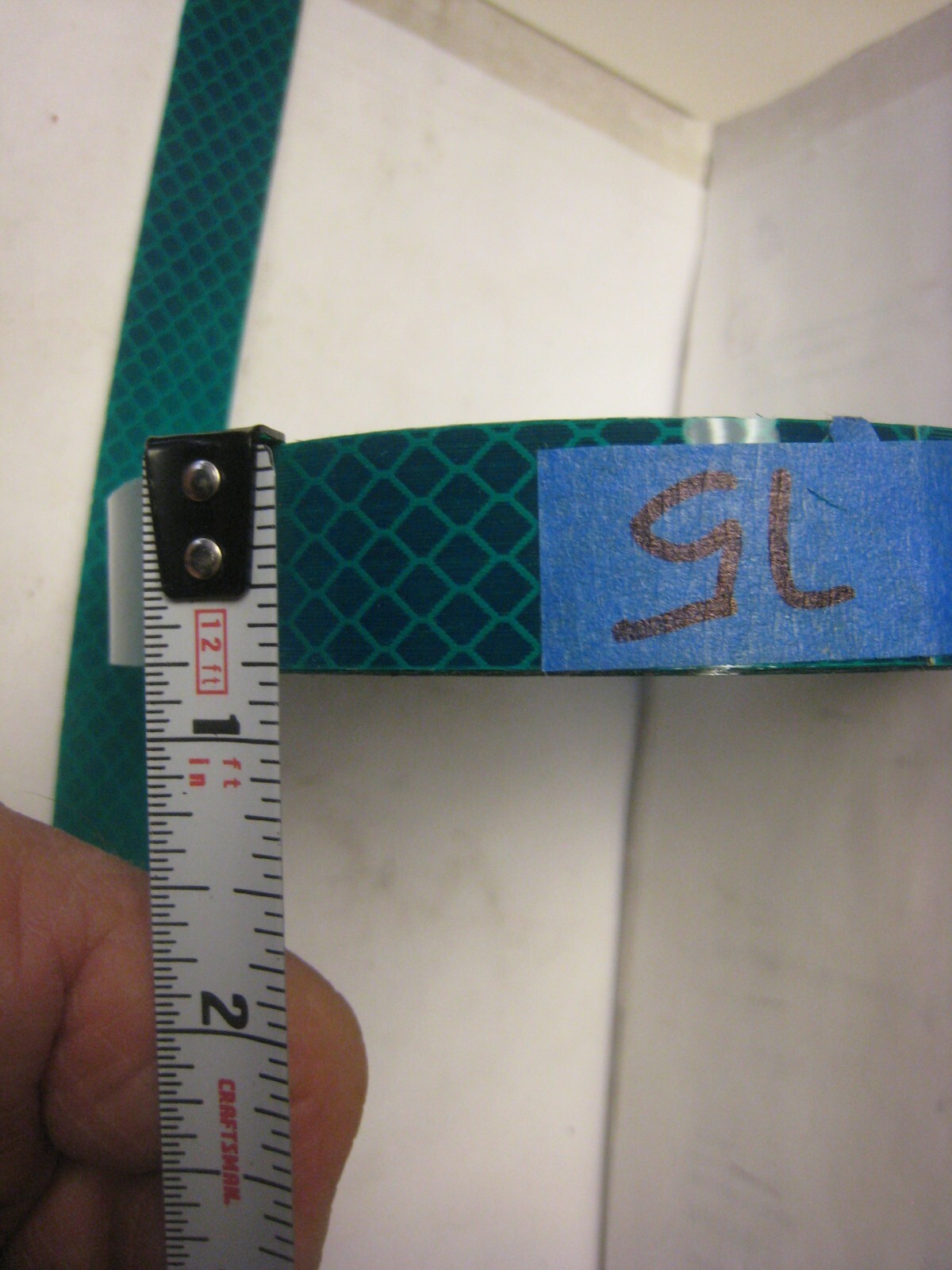 3/4″ x 75 FEET MEAN GREEN REFLECTIVE CONSPICUITY TAPE Lines custom cut St Patty