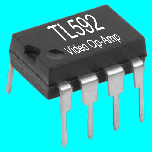 (4) TL592 Differential Video Op-Amp with Adjustable Gain (by Texas Instruments)