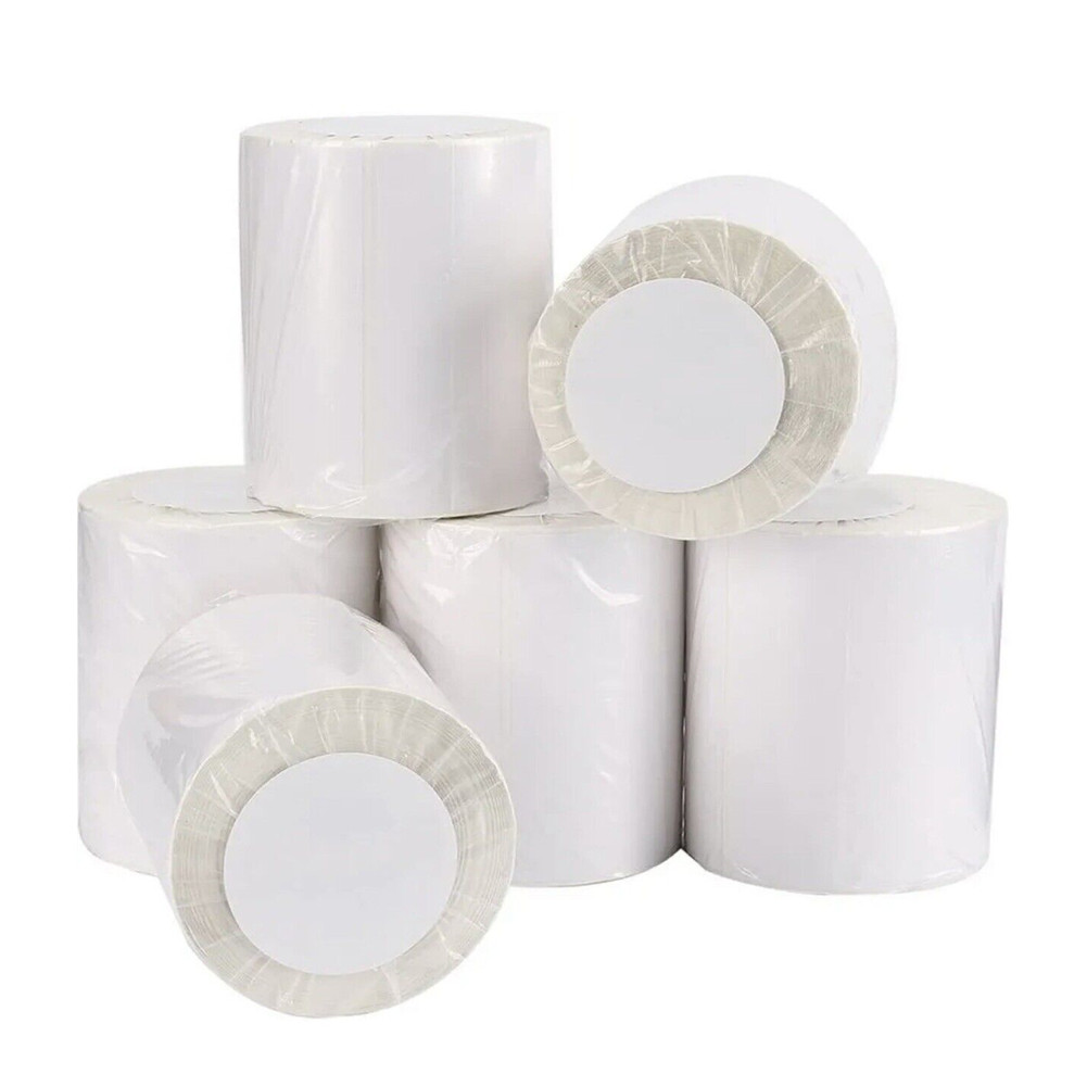 100Rolls 4×6 Direct Thermal Shipping Labels 250/Roll For Zebra 2844 Eltron ZP450