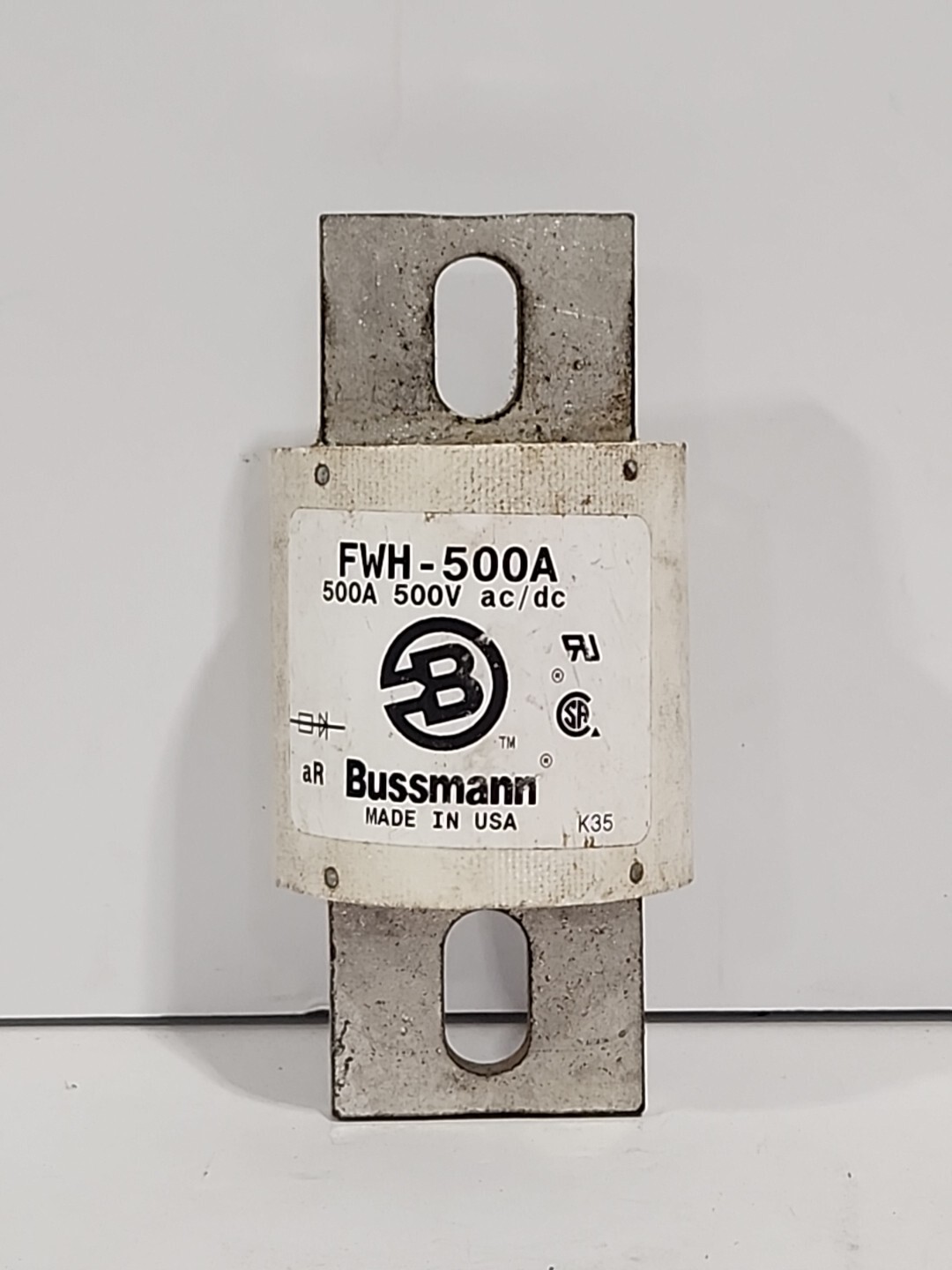Bussmann FWH-500A 500A 500VAC Semiconductor Fuse