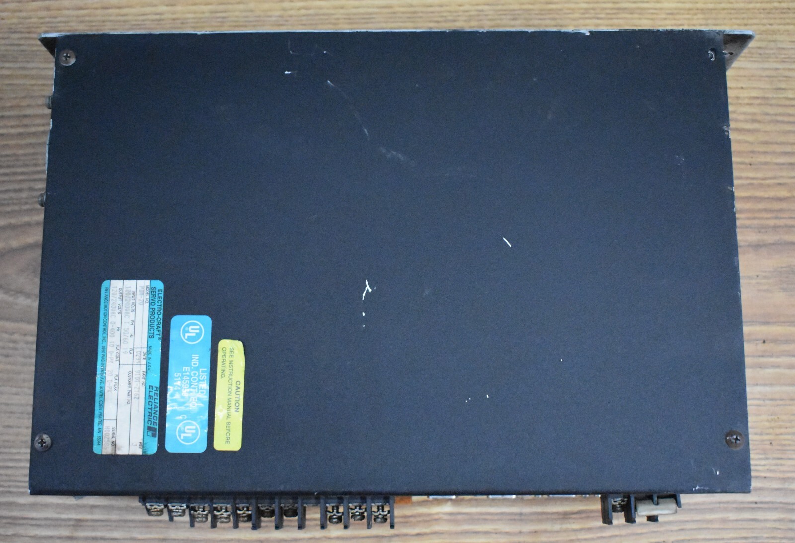 Electro-Craft PDM-20 IQ2000 Reliance Rev-C SN-H002586