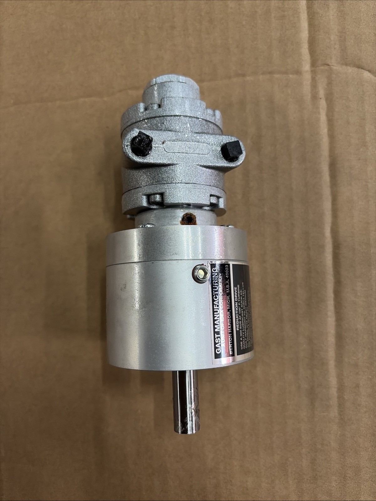 GAST 1UP-NRV-11-GR11 Reversible Air Powered Gear Motor