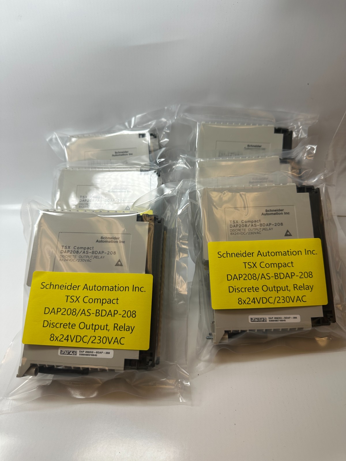 Schneider Automation DAP208/AS-BDAP-208 Discrete Output Relay Module 8×24 VDC