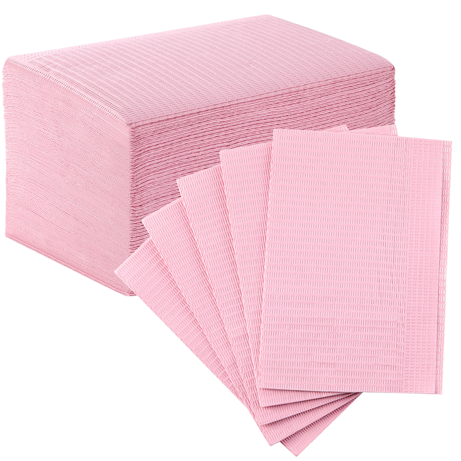 JMU Disposable Waterproof Three Layers Dental Bibs 13″x18″ 50-500pcs