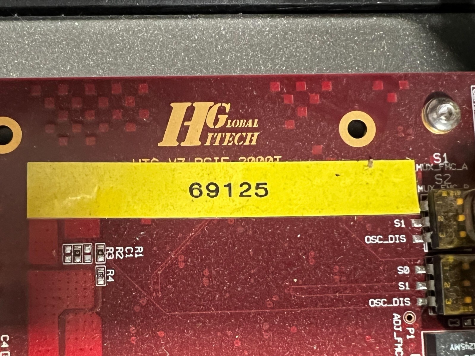 Laser Assembly, 0X54FB_100MHZ, HiTech Global PCI-E 8 Lane Gen 3.0 PCB, 167584