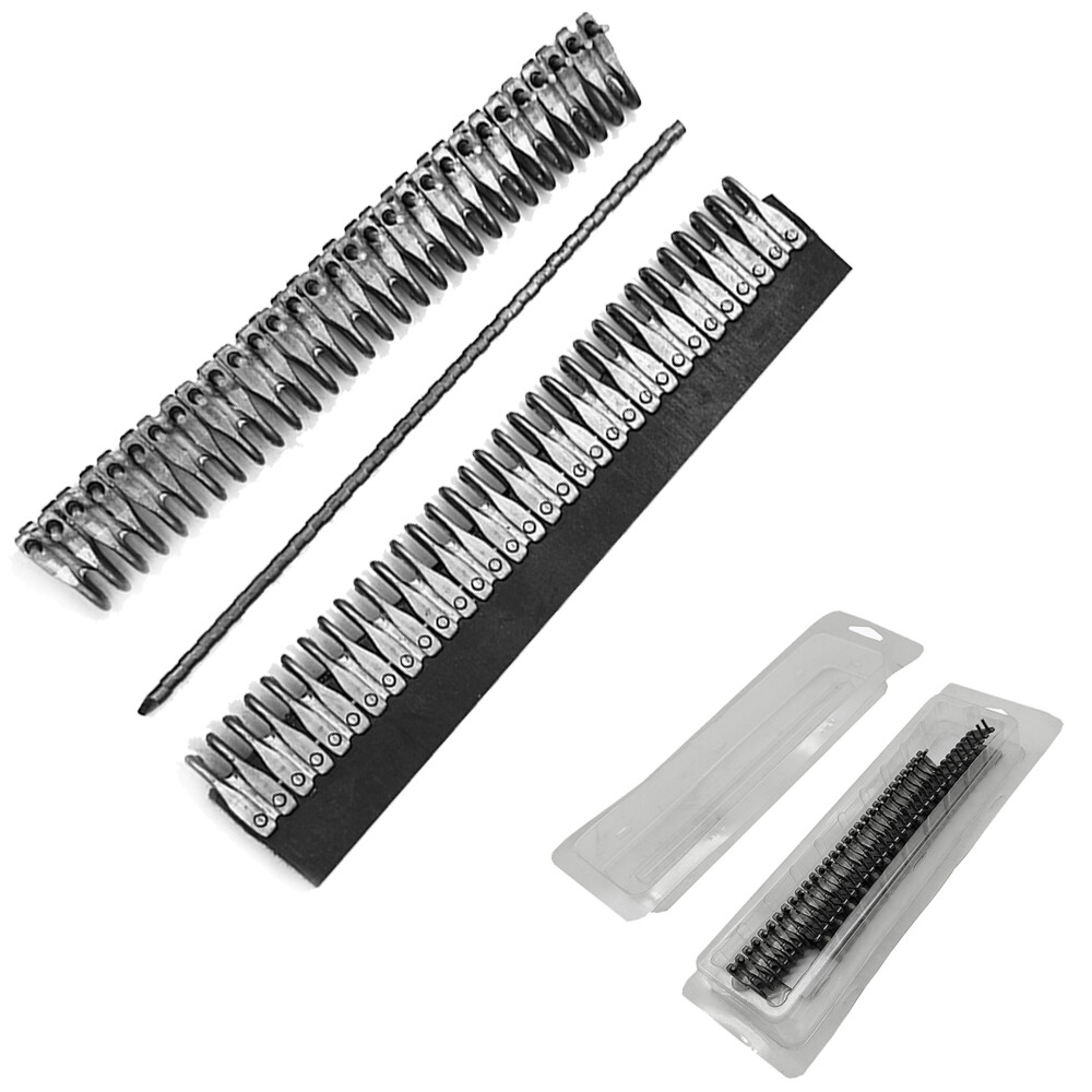2 PCS Belt Fastener Stainless Steel Rivet Fasteners Baler Staples Lacing Belt