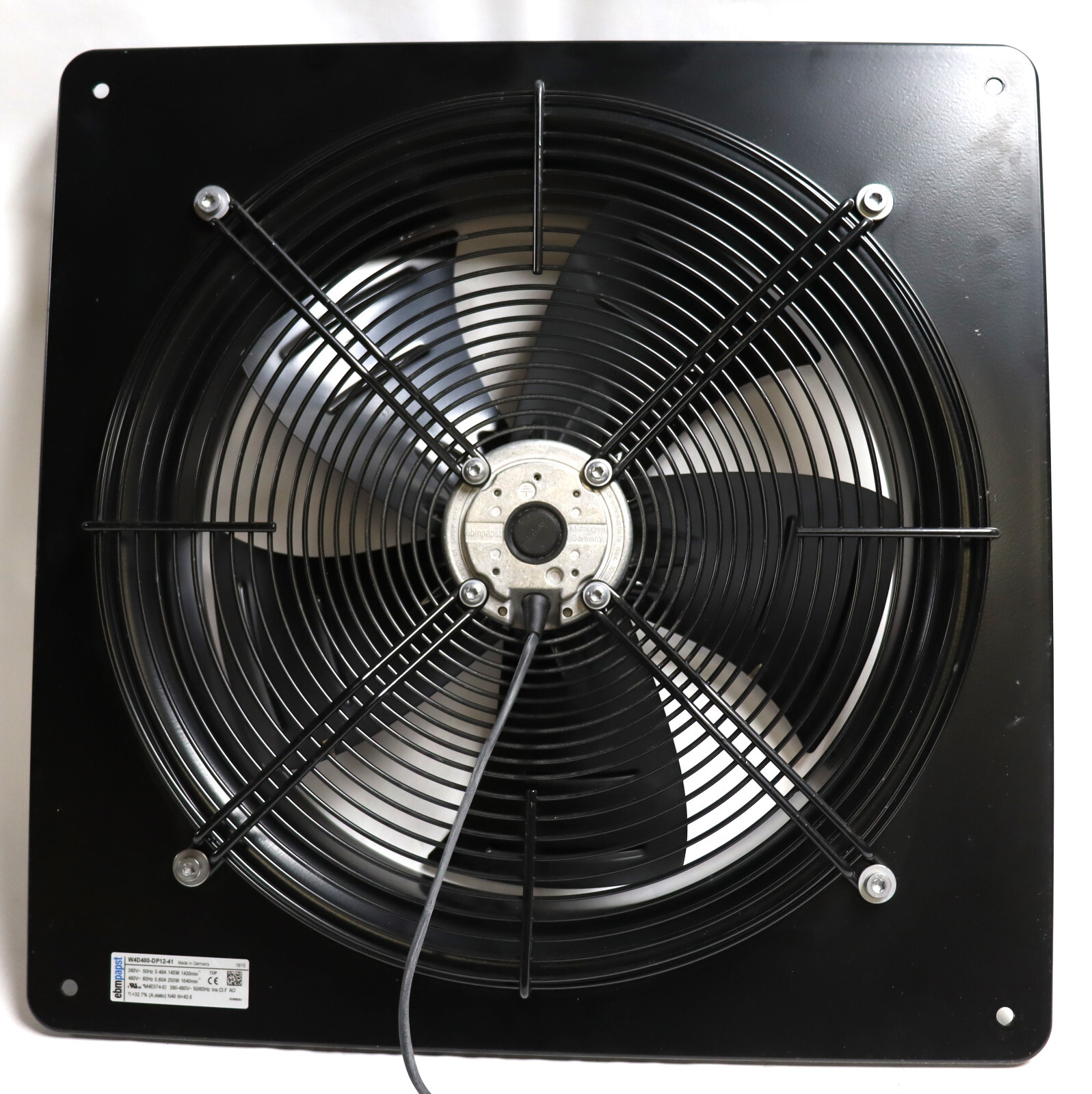 EBM-Papst W4D400-DP12-41 AC Axial Cooling Fan 380-480VAC