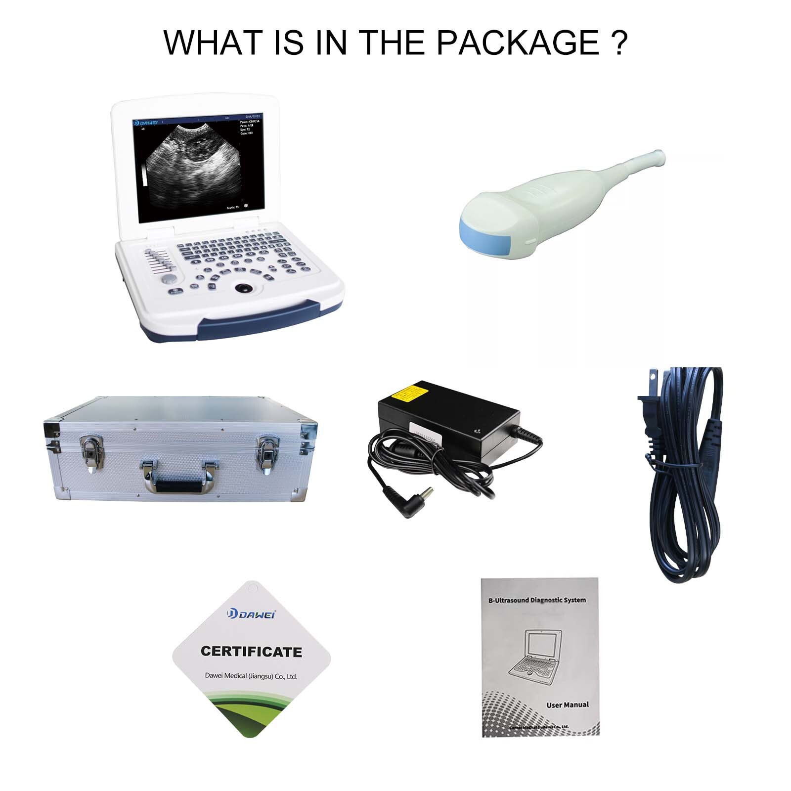 Laptop Vet Ultrasound Machine Scanner 5.0Mhz Micro-Convex probe For pregnancy