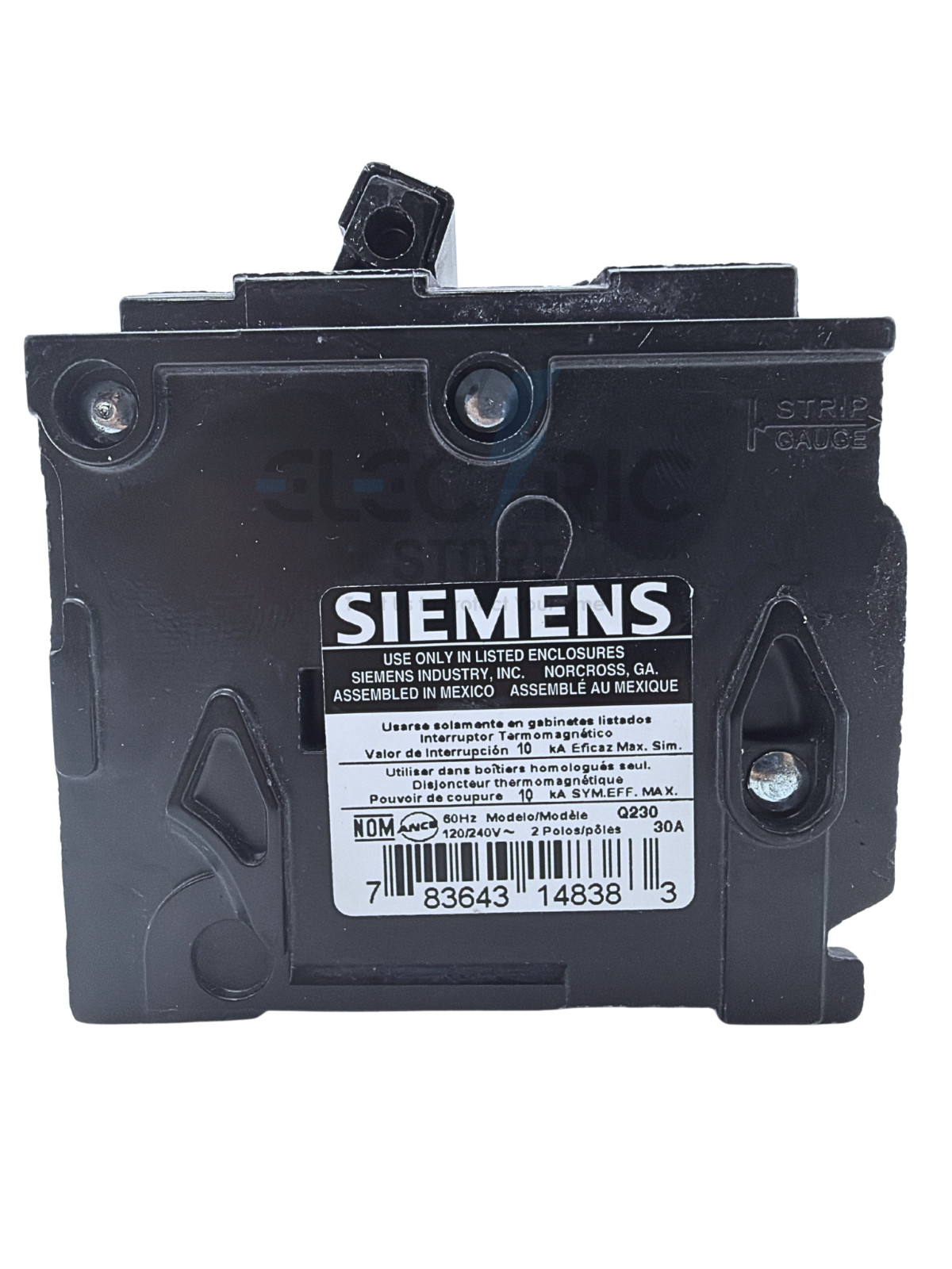 6 PACK SIEMENS Q230 30A 2-POLE BREAKER 120/240V TYPE QP HVAC AC NEW