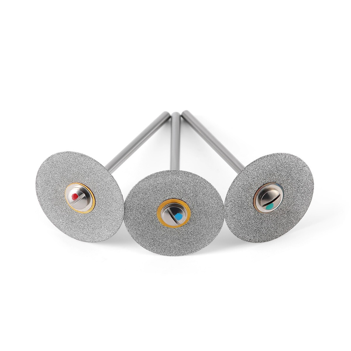 Dental Lab Diamond Disc Ultra-thin HP2.35mm/ 3/32inch Grit Disk Cutting Tool