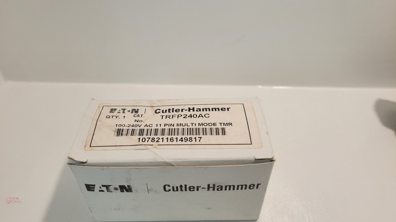 Eaton – Cutler Hammer TRFP240AC Electronic Timer 100-240VAC 11 Pin