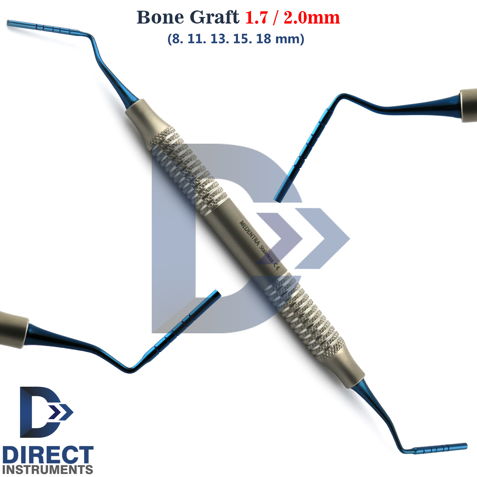 Dental Bone Graft Instruments Implant Surgery Plugger Packer Condenser Carrier