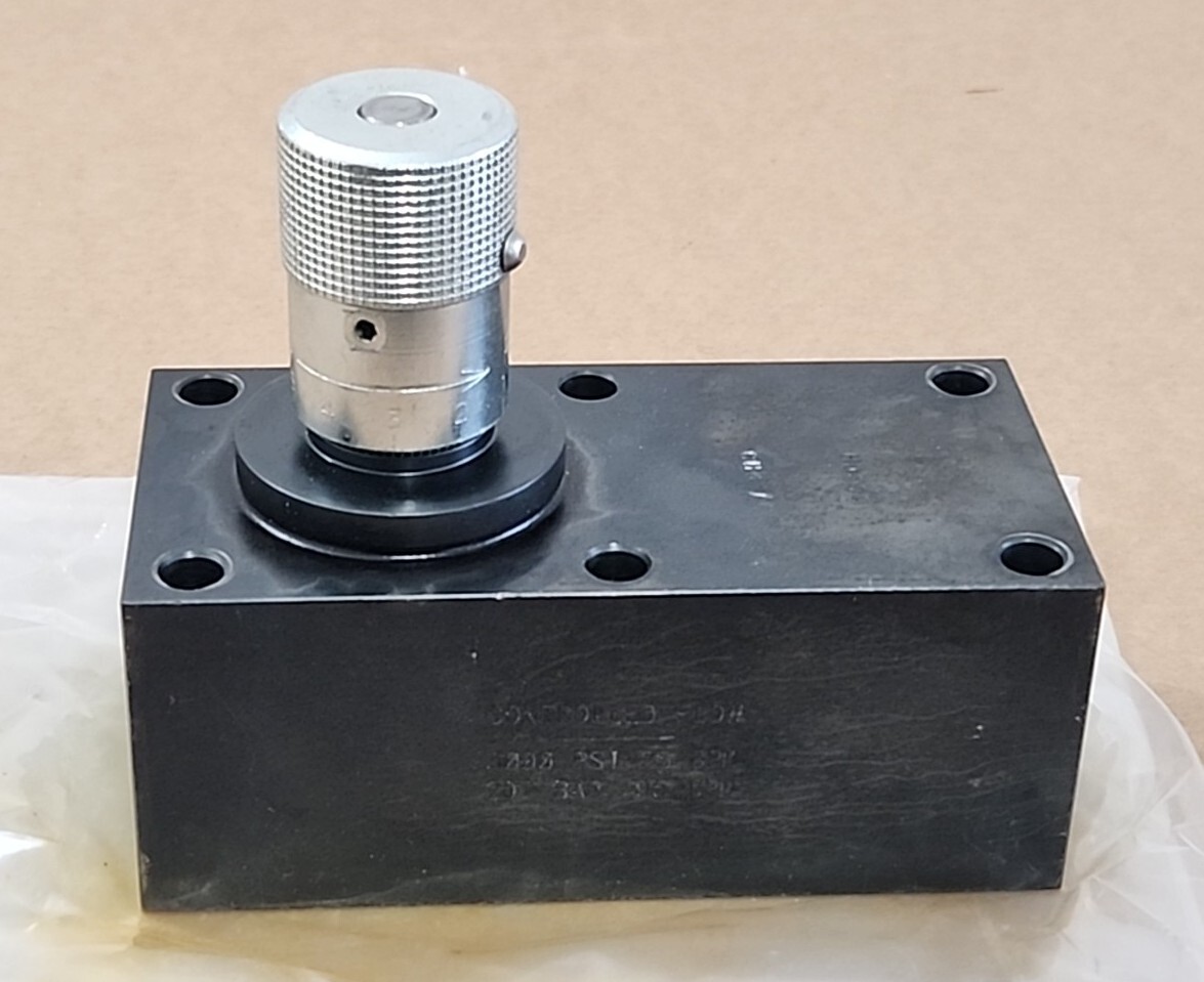 *NEW* Parker PCMS1200S Press/Comp Flow Control 3000Psi 25GPM 95 LPM + Warranty!