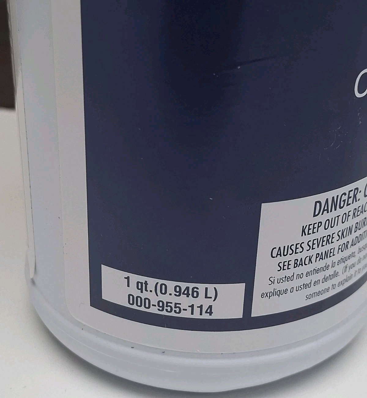 Branson IS Formulated Cleaning Concentrate Solution. 000-955-114 1qt. Ultrasonic