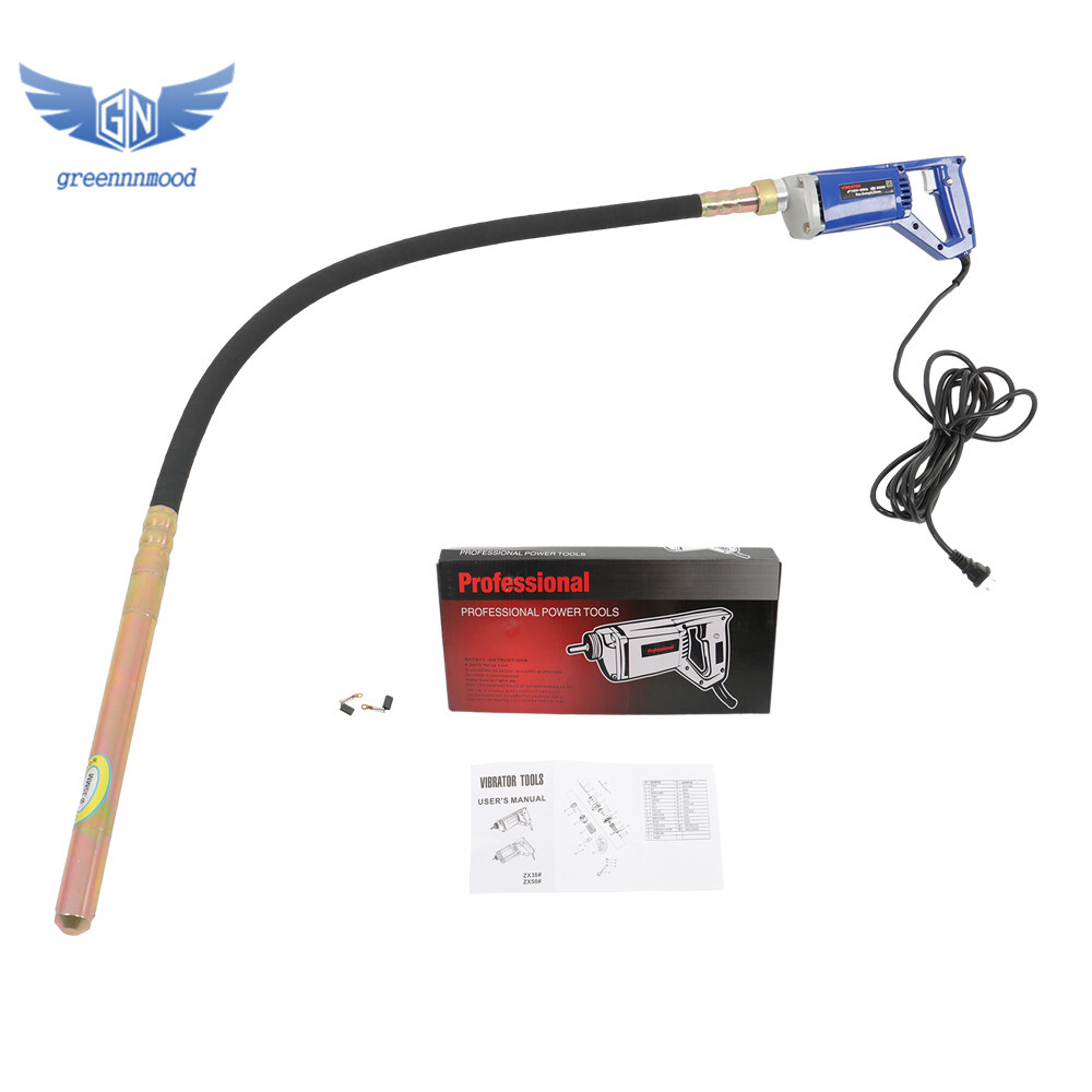 Hand Held Concrete Vibrator Vibrations per Minute 13000 Electric Vibrator 1500W