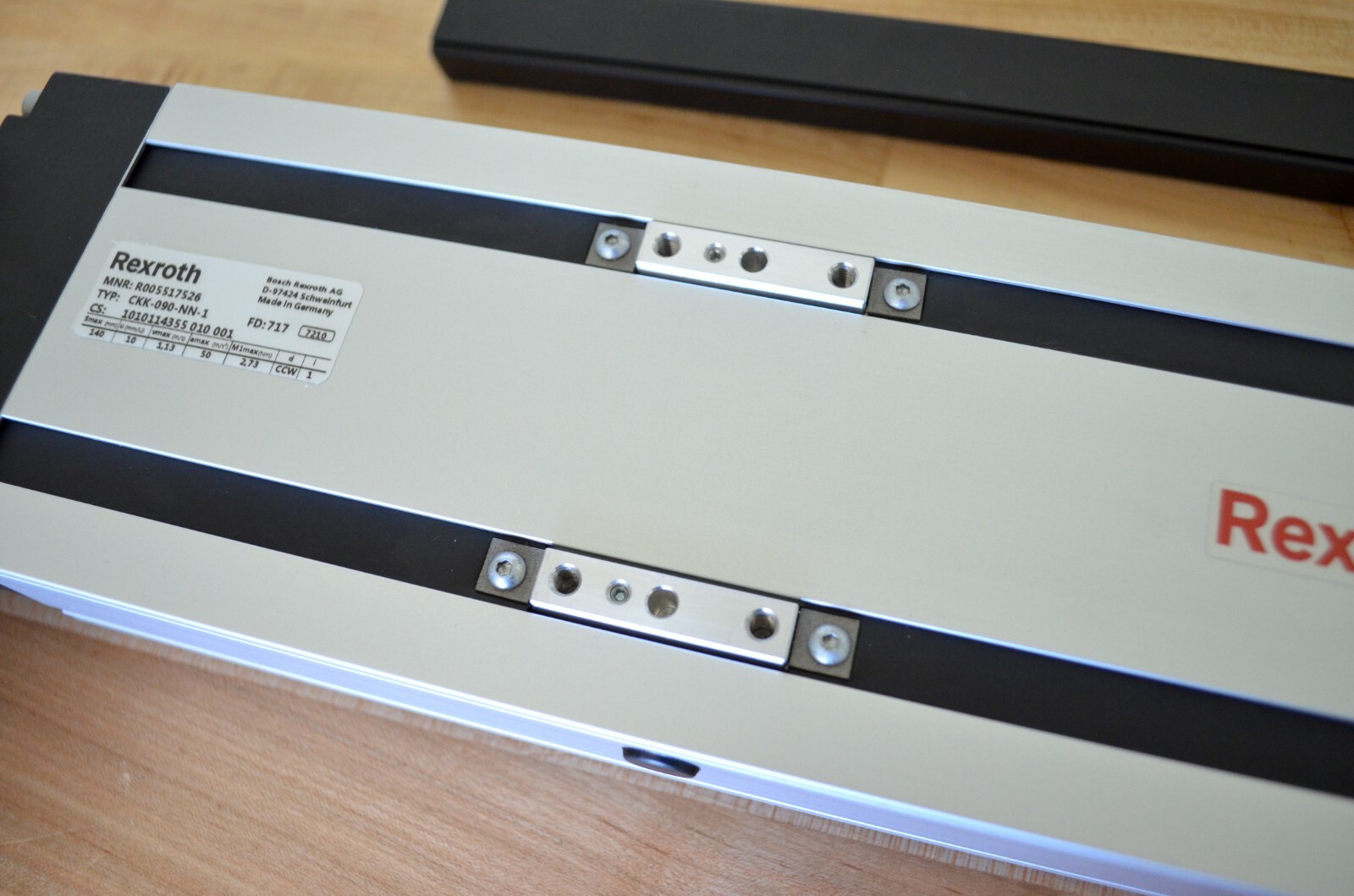 New Rexroth CKK 12-90 x225mm Compact Module Precision Ballscrew Linear Actuator