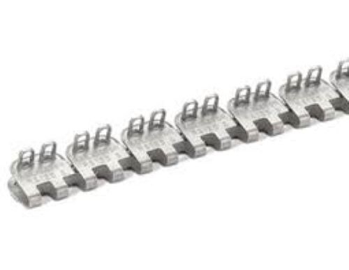 Flexco RS125J24/600NC Alligator Staple Lacing with Hinge Pins (1 Box of 4 Sets)