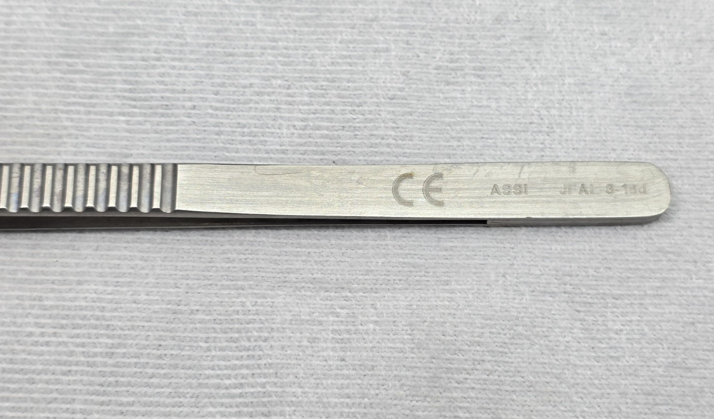 ASSI JFAL-3-18D Micro Dilating Forceps, 45 Degree Angled Tip, 0.3mm
