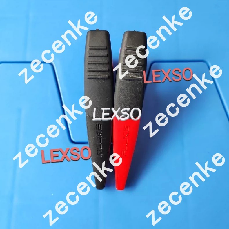 1PCS Fluke AC285 SureGrip 4MM Mulitimeter Alligator Clips for TL221/TL224…….