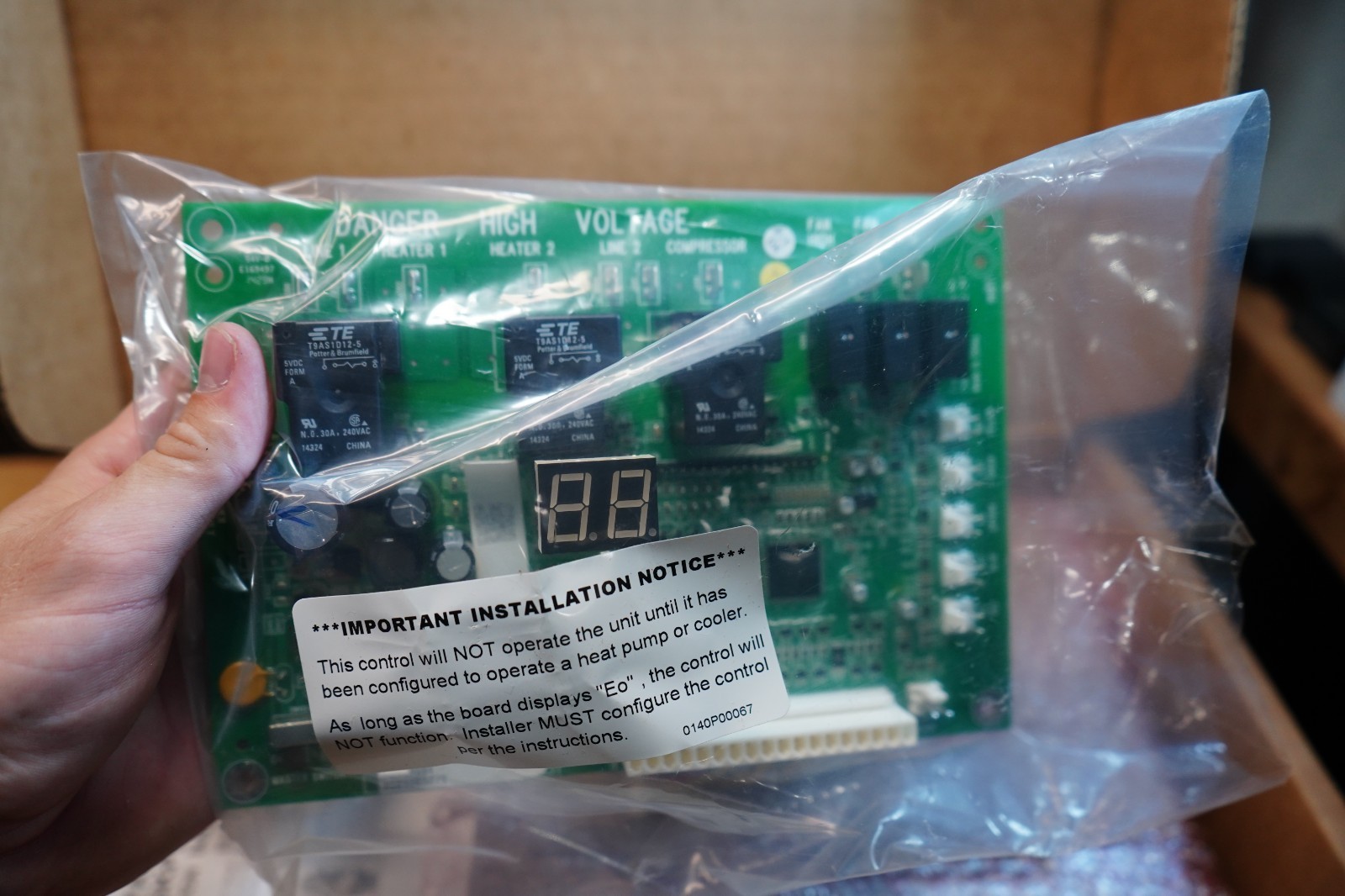 (B) Amana PTAC Control Board Kit RSKP0009 w/ Wiring & Instructions OEM
