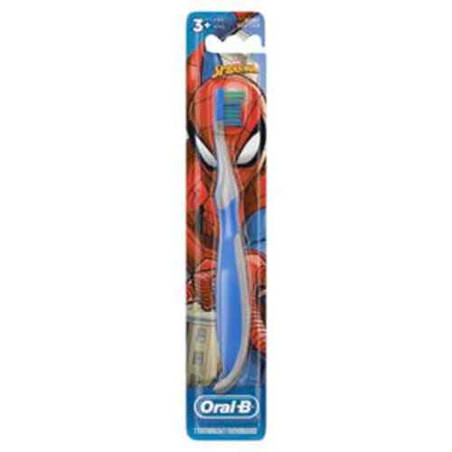 Oral-B Crest Kid’s 3+ Toothbrush, Spiderman graphics, 6/box. Soft compact design