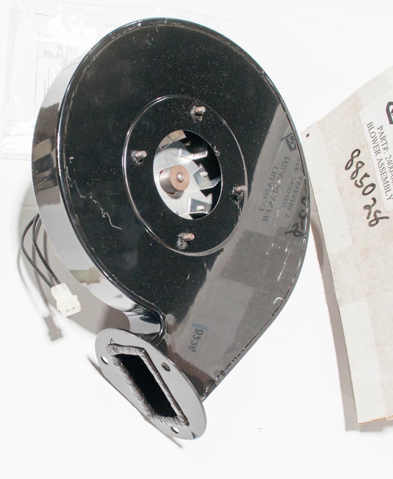 Trianco Heatmaker 2400-002 Blower Motor Jakel J238-138-1362 3000 RPM 2.0/1.6A